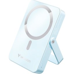 Външна батерия Verbatim Charge 'n' Go Power Bank with Stand Magnetic Wireless 10000mAh Blue
