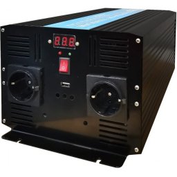 Мобилен DC/AC инвертор TED Electric 12/220V - 4000W Чиста синусоида