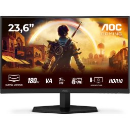 Монитор AOC C24G42E - 24" FHD 180Hz, VA Curved 1500R