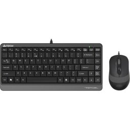Комплект клавиатура и мишка A4Tech Fstyler F1110, Сив