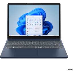 Лаптоп Lenovo IdeaPad Slim 3 15ARP10 - 15.3" WUXGA, AMD Ryzen 7 7735HS, Cosmic Blue