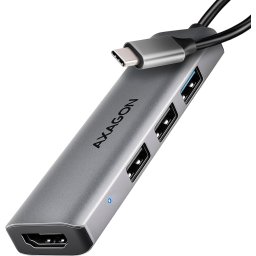 AXAGON HMC-H3A - USB-C 5Gbps STARTER 4in1 hub