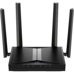 Безжичен рутер Cudy WR3600, Gigabit Wi-Fi 7, 2882 Mbps + 688 Mbps, 5× Gigabit Ethernet Ports, VPN Server and Client, 10/100/1000