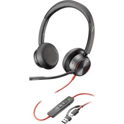 Слушалки HP Poly Blackwire 8225 Stereo Headset