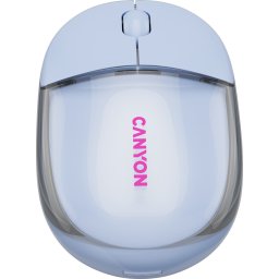 CANYON mouse OnClick 24 BT/ Wireless Transparent/Blue