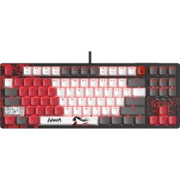 А4tech Геймърска механична клавиатура Bloody Naraka S87 TKL Backlit red switch , USB