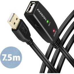 AXAGON ADR-207 - Active extension USB 2.0 A-M > A-F cable, 7.5 m