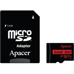 Памет Apacer 64GB microSDXC V10 A1