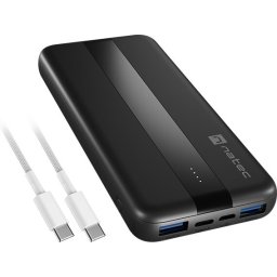Зарядно устройство Natec Powerbank Trevi Slim Q V2 10000MAh