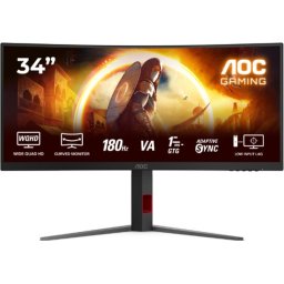 Монитор AOC CU34G4 - 34" 3440x1440 VA 180Hz, Curved 1500R