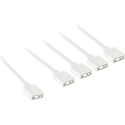 Кабел Kolink ARGB 1-4 Сплитер - 30 cm Бял