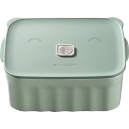 BUYDEEM CT1006 Bento Lunch Box 810 ml, Cozy Greenish