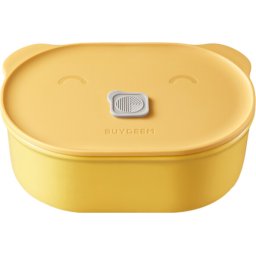 BUYDEEM CT3007 Bento Lunch Box 500 ml, Mellow Yellow