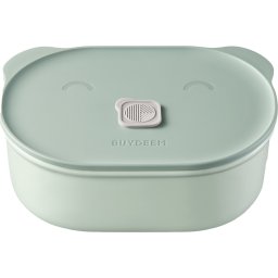BUYDEEM CT3007 Bento Lunch Box 500 ml, Cozy Greenish