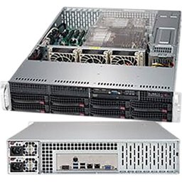 Supermicro assembled server based on SYS-6029P-TR, CLX 4210R CPU, 2x 16GB DDR4, RAID SAS 9361-8i, 12Gb/s, SAS/SATA 8-port int, R