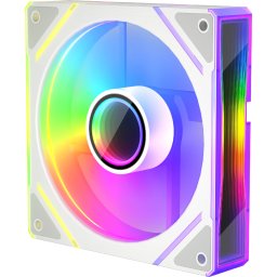 1stPlayer вентилатор Fan 120mm FC7R-WH - Infinity Mirror ARGB, REVERSE - White