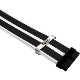 1stPlayer комплект удължителни кабели Custom Modding Cable Kit Black/White - ATX24P, EPS, PCI-e