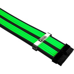 1stPlayer комплект удължителни кабели Custom Modding Cable Kit Black/Green - ATX24P, EPS, PCI-e