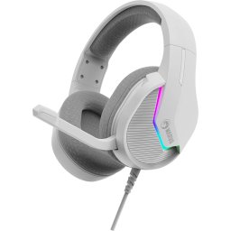 Marvo геймърски слушалки Gaming Headphones H8618 White - 50mm, USB, RGB