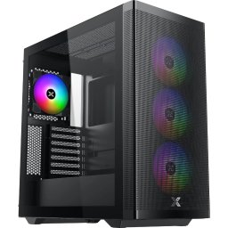 Xigmatek кутия Case EATX - Osiris - Mesh, 4 x 140 mm ARGB fans