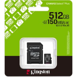 Карта памет Kingston Canvas Select Plus microSDXC 512GB