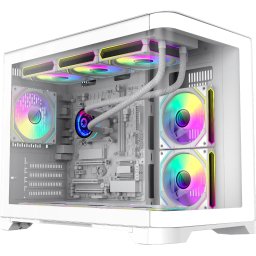 Кутия Gamemax HYPE-M White - 3x 120 mm ARGB fans