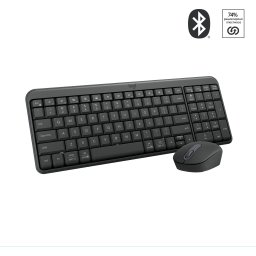 Безжичен комплект Logitech MK250 Graphite