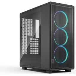 Кутия Fractal Design Epoch Black TG RGB Light