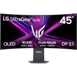 Монитор LG UltraGear 45GX950A-B - 45" WUHD 5K (5120x1440) OLED 165Hz, Curved 800R