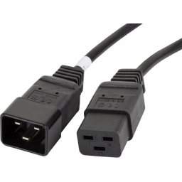 Кабел Lanberg EXTESION CABLE IEC 320 C19 / C20 1.8m VDE, black