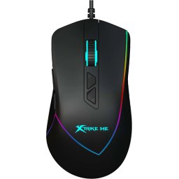 Xtrike ME Геймърска мишка Gaming Mouse GM-320 Black -12800dpi, RGB