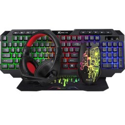 Xtrike ME Геймърски комплект Gaming COMBO CMX-415 - Keyboard, Mouse, Headset, Mousepad
