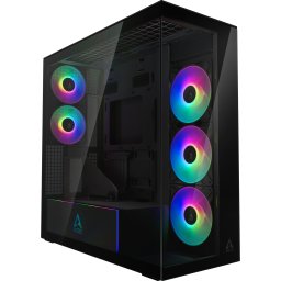 Кутия за компютър Arctic Xtender VG Mirror - Black Mid-Tower