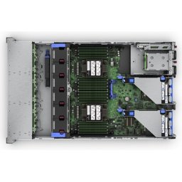 HPE ProLiant DL380 Gen11 Intel Xeon Silver 4510 2.4GHz 12c 8SFF 2x32GB 1GbE MR408i-o 2x480GB SATA SSD 2x1000W Server (P)