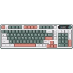 ROYAL KLUDGE RK-S98 Camping Green Gaming Keyboard Chartreuse switch