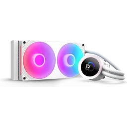 Охладител за процесор NZXT Kraken Plus 240 RGB LCD Display - White