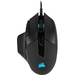 Геймърскa мишка оптична Corsair Nightsword RGB, PMW3391 USB