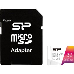 Карта памет Silicon Power Elite Colorful microSDHC 32GB