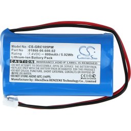 Батерия за компютър за поливане GARDENA C1060 plus Solar 7.4V 800mAh Cameron Sino