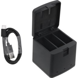 Зарядно за батерия за камери с три гнезда GoPro 9/ 10 / 11 / 12 With USB-C Cameron Sino