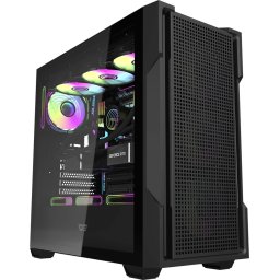 Кутия Darkflash DS900 Mesh Black ATX - 4 x 120 mm A-RGB fans included