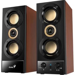 Genius тонколони Speakers 2.0 - SP-HF800BT - 20W RMS, Bluetooth 5.3, Wood