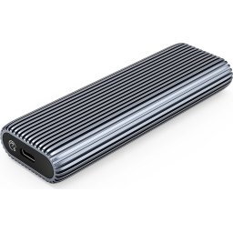 Orico външна кутия за диск Storage - Case - M.2 NVMe M-key 10 Gbps, Aluminium - AM2C3-G2-GY