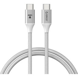 Orico кабел Cable USB C-to-C PD 100W Charging 1.0m White - CDX-100CC-WH