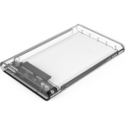 Orico прозрачна външна кутия за диск Storage - Case - 2.5 inch USB 3.0 transparent - 2139U3-CR