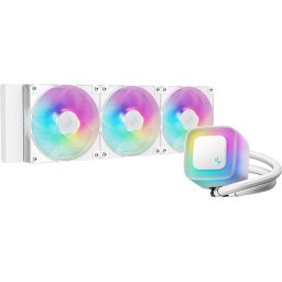 DeepCool LE360 WH V2, 360mm CPU Liquid Cooler ARGB