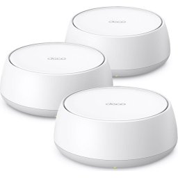 Меш система TP-LINK Deco BE25 (3-pack), BE3600, 2x 2.5GbE, Wi-Fi 7