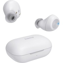 Блутут слушалки Hama Spirit Chop II, TWS, in-Ear, бяло