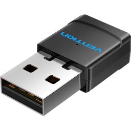 Vention безжичен адаптер WiFi USB adapter Dual Band, 650Mbps, Black - KDSB0