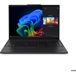 Лаптоп Lenovo ThinkPad T16 Gen 4 - 16" WUXGA, AMD Ryzen AI 7 PRO 350, 32GB DDR5, 512GB SSD, Windows 11 Pro